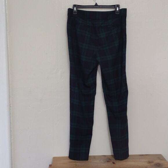 Talbots Black Watch Plaid Hampshire Ankle Wool Blend Trouser Size Stripe Size 6 - Picture 4 of 13